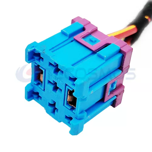 Waterproof Wire Connector Relay Panel Connection Socket Harness Plug for VW AUDI 9-pin Female 443937527 - image 2